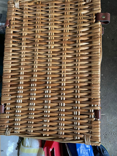 Alfred button hamper - alfred,