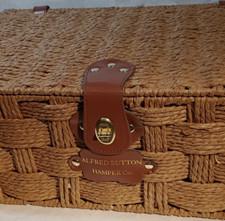 Woven Gift Hamper Basket with