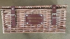Alfred Button Wicker Hamper
