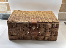 Wicker Picnic Hamper Storage